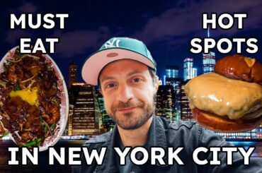 6 MUST EAT Hottest Restaurants for Dinner in NYC!