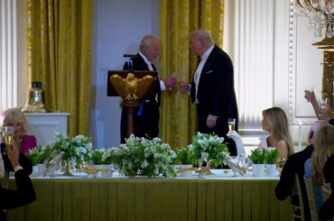 Dinner with the King and Queen of the United Kingdom of Great Britain and Northern Ireland