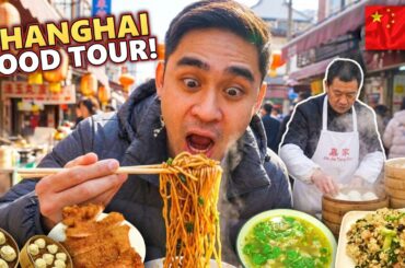 Ultimate Shanghai CHINESE Street Food Tour! 14 Hour Food Crawl in China!