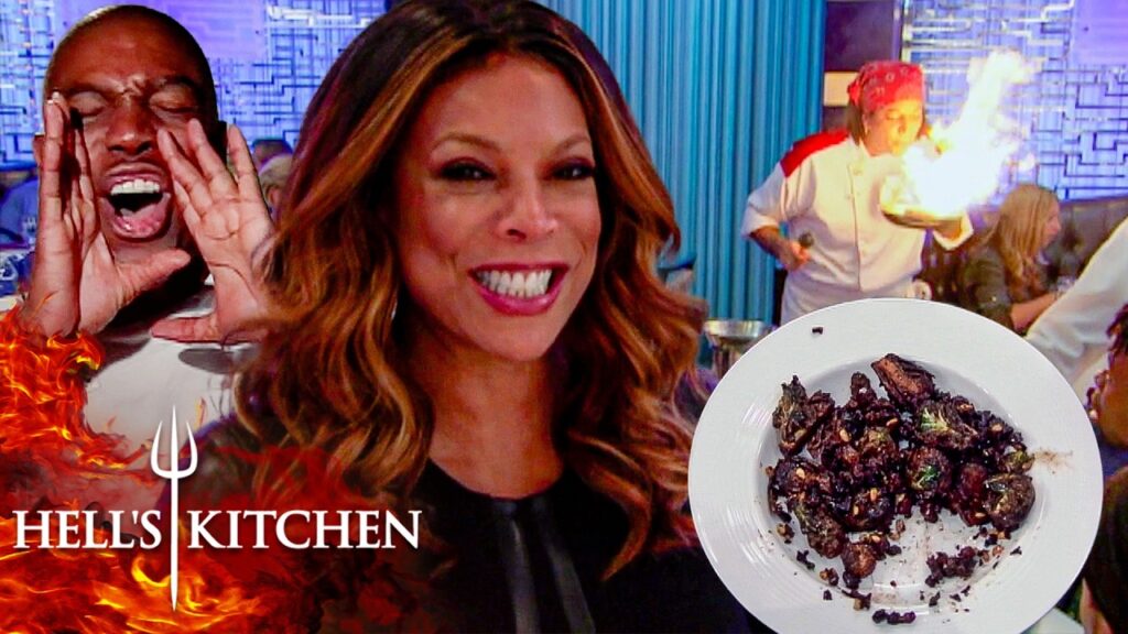 Chef Ramsay Rages as Roe Causes a Fire in Front of Wendy Williams | Hell’s Kitchen
