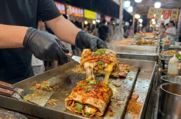 🔴 Cheesy Grilled Cold Noodles | Spicy Street Food | POV Cooking Live