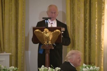 Full Trump and King Charles toasts at White House state dinner honor shared UK-US history