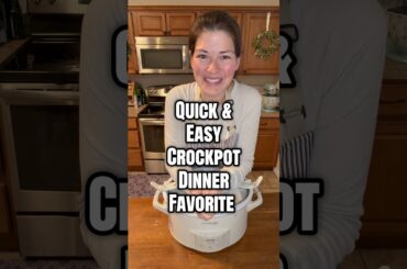 Quick & Easy Crockpot Dinner Favorite #recipe #cooking #fypシ #family  #easyrecipe #dinner #pasta