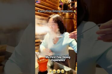 My First Fine Dining Experience #Experience #FineDining #FirstTime #Discovery