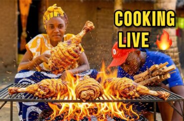 Cooking Kenya’s Favorite Meal LIVE 😱🔥 Nyama Choma, Ugali & New Dream Home Reveal 🏡🇰🇪