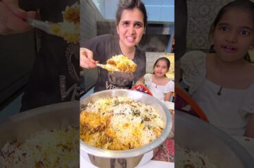 husband bday special biryani 😋🎁🏡👌#trending #youtubeshorts #cooking #foodie #funny #biryani #wow #fun