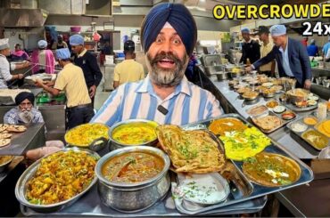 Itni Bheed Kyu? 😍 Patiala ka Shahi Punjabi Dhaba | Royal Thali | Street Food India