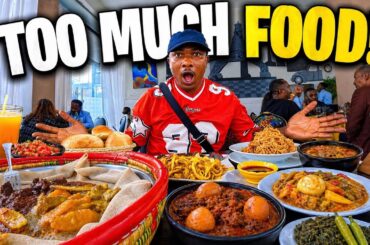 Trying Every ETHIOPIAN FOOD with $100 🇪🇹 (I Wasn’t Ready for This!)