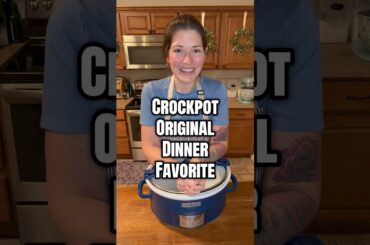 Crockpot Original Dinner Favorite #recipe #cooking #fypシ #easyrecipe #dinner #recipe #food #original