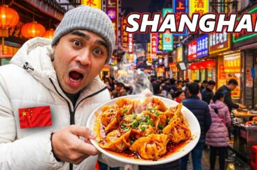 China Late Night Street Food Tour! Shanghai Food at Night 🇨🇳