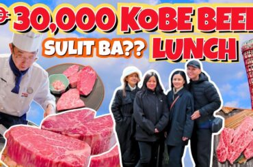 ₱30,000 for REAL Kobe Beef… Worth It Ba?! | Chef RV & Family in Kobe, Japan 🇯🇵