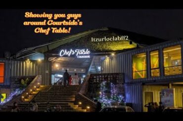 Courtside Chef’s Table vlog