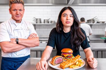Eating at Gordon Ramsay Restaurants ALL DAY 🇬🇧