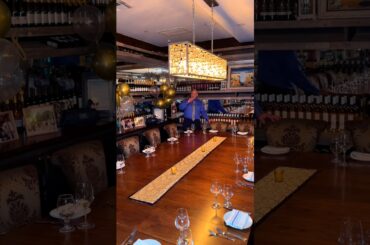 Private wine room Maison Pucha in The Heights Houston, #houstoneats #houstonheights #heightshouston