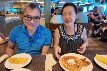 Steve Fine Dining Day 3 On The Regal Princess Cruise At Sea