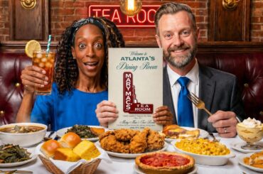 Brits Try Southern Food at a Historic Tea Room in the Deep South…