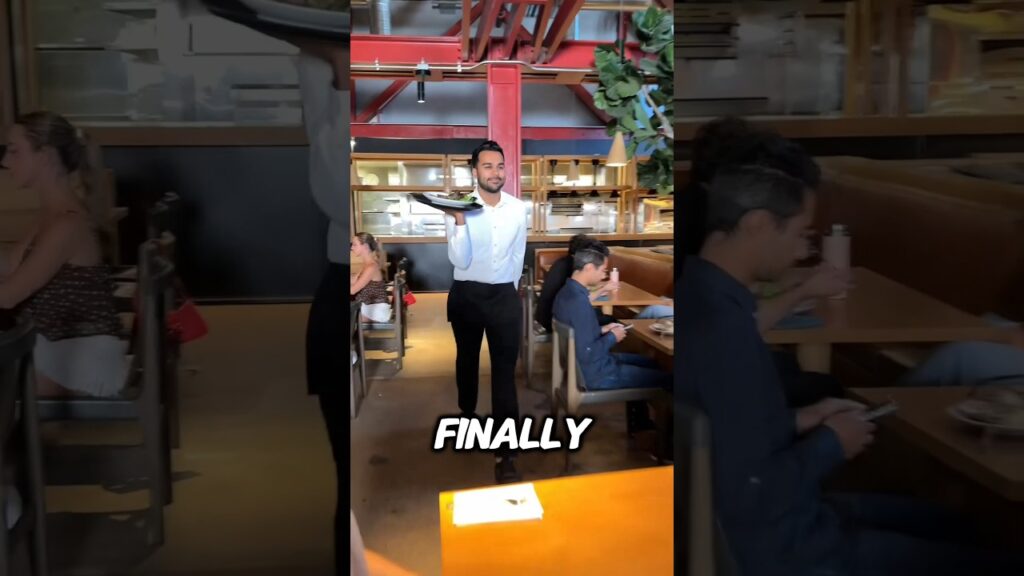 The Waiter Who Ignored One Table 😅