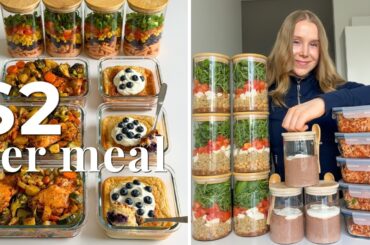 Budget-friendly High-protein Meal Prep for a Week
