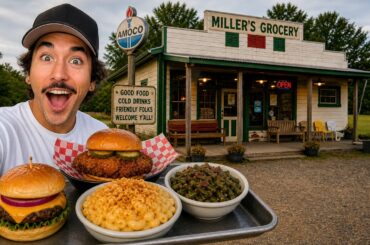 Eating at Country Store Restaurants For 24 Hours...