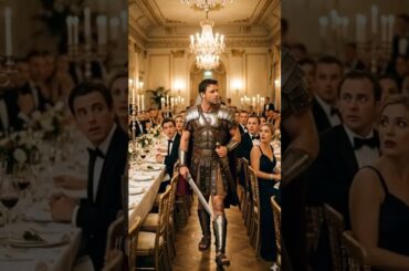 Gladiator Tries Fine Dining 😂