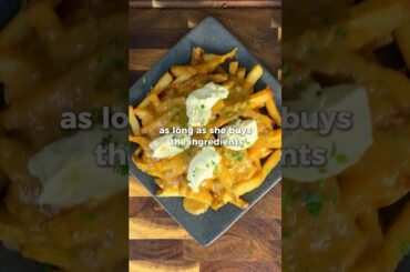 I made poutine for my grandma #food #cooking #poutine