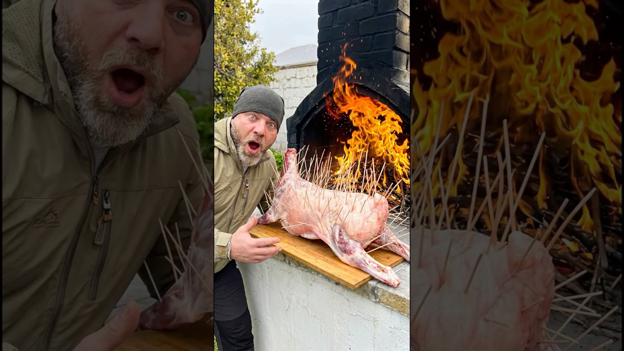 Whole Lamb Oven Roasted | Juicy & Crispy #food #cooking #lamb Whole Lamb Oven Roasted | Juicy & Crispy #food #cooking #lamb