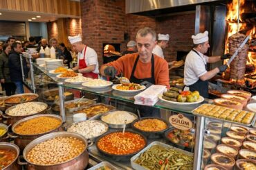 They Cook All Day Long! Inside a Turkish Kebab and Home Food Restaurant