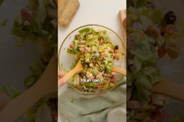 Italian Chopped Salad 🥗😍