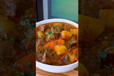 Mexican Beef Stew Recipe | Guisado de Res #shorts