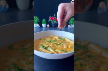 Tandoori creamy pasta recipe #shorts #cooking #tandoori #pasta #snacks