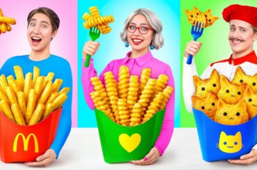 Me vs Grandma Cooking Challenge | Tasty Kitchen Ideas by Multi DO Challenge