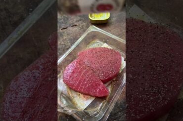 Cooking Walmart tuna #fishing #cooking #outdoors