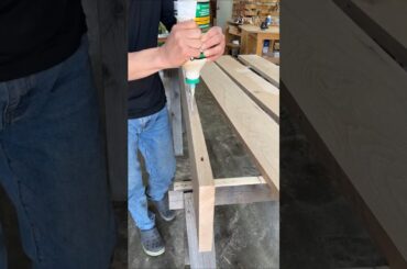 Premium White Oak Dining Table Build  #woodworking