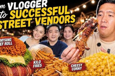 From Food Vloggers to Business Owners! Beef Samyang Roll, Kilo Fried ₱350 & Cheesy Mac Chicken!