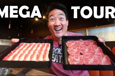 LAS VEGAS FOOD MARATHON!! 5 Best Restaurants Back-to-Back!