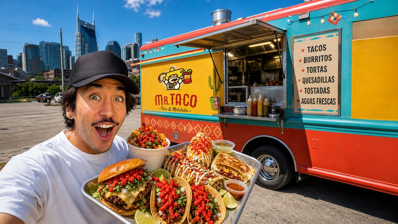 Eating at Random Food Trucks In My City… Eating at Random Food Trucks In My City...