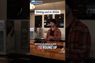 What It's Like Dining Out These Days #dining #foodlover #funny #tippingculture