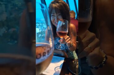 Orbit Shock! Expensive Sky Tower Is Worth it? #fine Auckland Orbit 360 #auckland #foodie #luxury nz