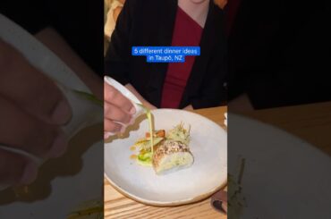 Places to eat in Taupō for dinner