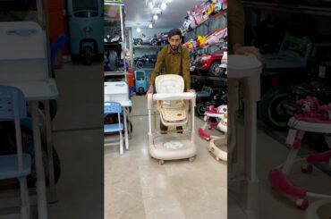 3-in-1 Baby Dining Chair, Swing & Walker | Multi-Functional Comfort & Fun