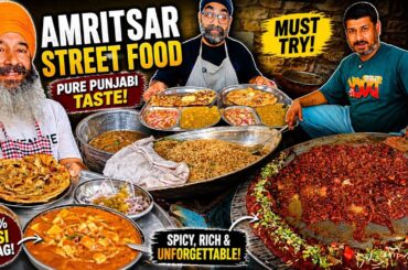 3 Best Street Food In Amritsar | Food Near Golden Temple | Street Food Amritsar | Indian Street Food
