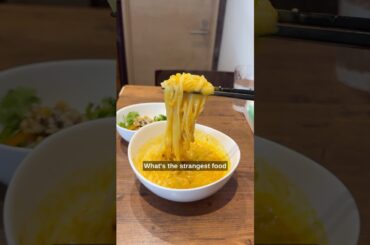 The strangest fusion food is in Japan