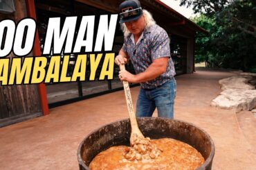 100 Man Jambalaya Made Simple – Anyone Can Cook This