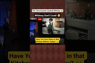 Whitney Don't Cook! 😂 | Whitney Houston on Arsenio Hall | Oprah Show #shorts