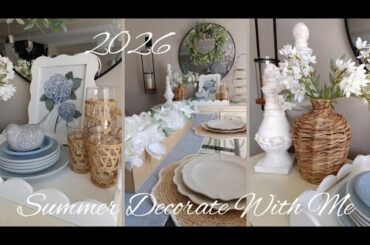 🌱NEW🌱 2026 SUMMER DINING ROOM DECORATE WITH ME🌱