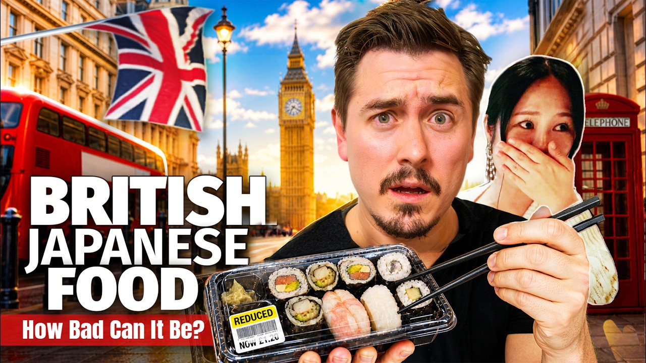 I Tried Japanese Food in England I Tried Japanese Food in England