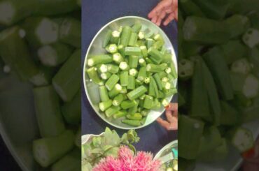 Bhindi Kabab Recipe 😋 #ytshorts #food #exploreislam #recipe #cooking#bhindi#bhindikasalan