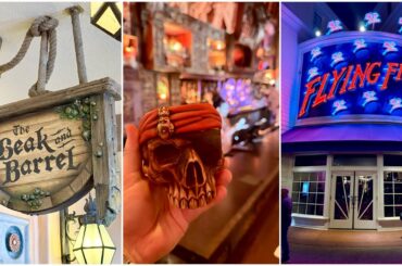NEW Magic Kingdom Lounge Review! 🍹 Beak & Barrel + Flying Fish Dinner at Disney World