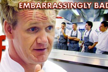 Gordon Calls This Amateur Brigade “A ****ing Embarrassment”! | The F Word | Gordon Ramsay
