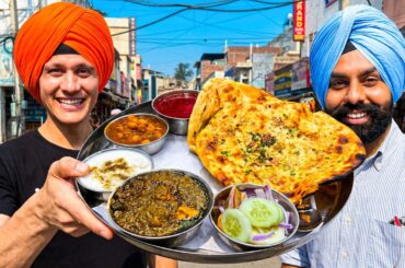 I Tried India’s 10,000 Calorie Diet!! (Best Punjabi Food in Amritsar)